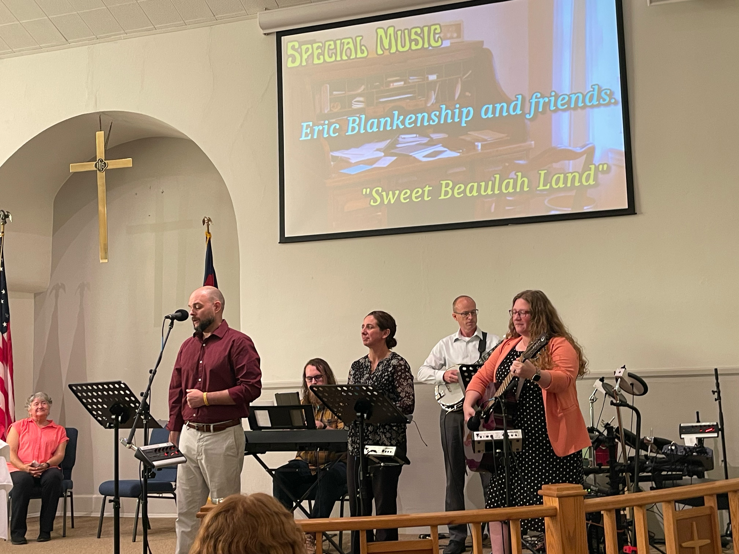 Musical worship group performs at Farmersville United Methodist Church